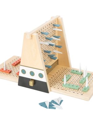 Joc de Strategie „Regata” din Lemn – Varianta Elegantă a Clasicului Battleship