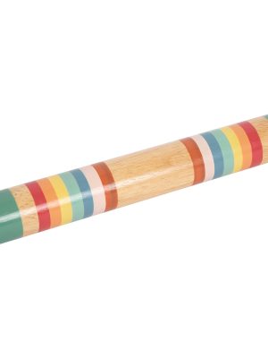 Rainmaker din Lemn – Jucărie Senzorială cu Sunet de Ploaie, 35 cm