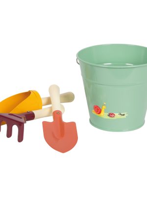 Set de lopeți de grădinărit cu găleată "Tiny Garden"