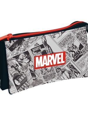 Captain Marvel Comic Marvel penar cu 3 compartimente 21 cm