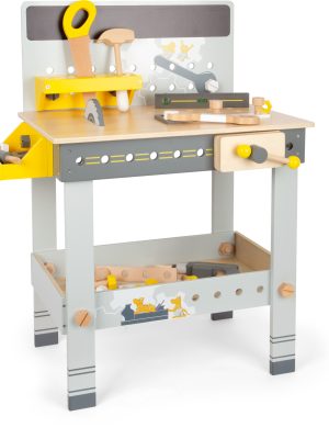 Banc de Lucru din Lemn „Micul Lemnar” – Joacă Creativă pentru Micii Meșteri
