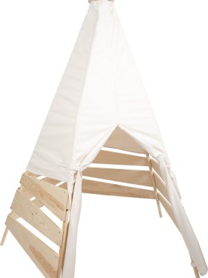 Cort de Joacă Tipi din Lemn – Aventură și Distracție în Aer Liber