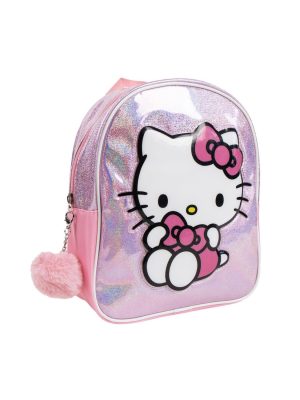 Hello Kitty rucsac holografic, geantă 23 cm