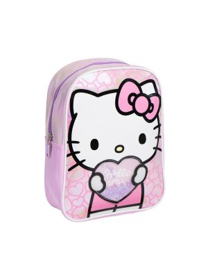 Hello Kitty Heart rucsac holografic, geantă 32 cm