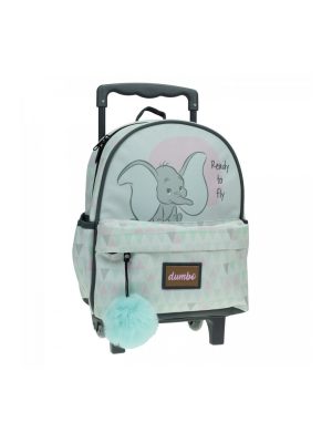 Disney Dumbo Fly rucsac de grădiniță pe roți, geantă de 30 cm