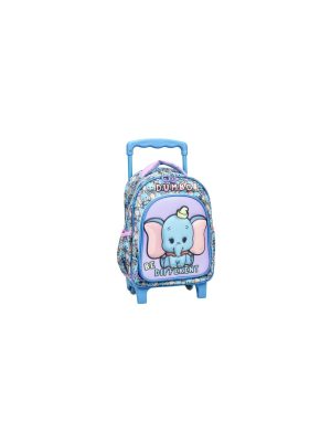 Disney Dumbo Be Different rucsac de grădiniță cu roți, geantă 30 cm