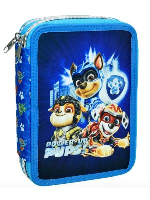 Patrula Cățelușilor Power Up penar umplut cu 2 etaje