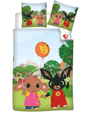 Bing Balloon lenjerie de pat pentru copii 100×135cm, 40×60 cm
