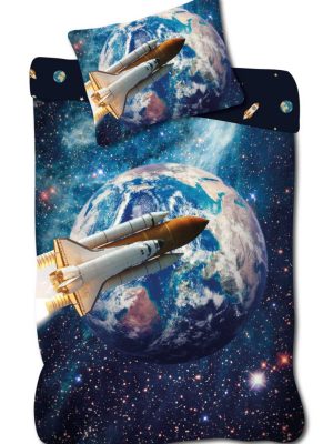 Astronaut Galactic Explorer set de lenjerie de pat 140×200cm, 70×90 cm