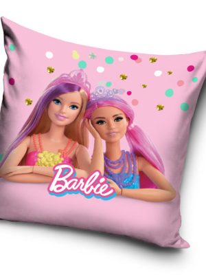 Barbie Friends Husă pentru pernă din velur 40x40 cm