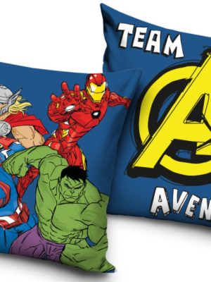 Avengers husă pentru pernă 40x40 cm catifea