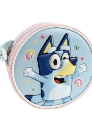 Bluey Cheerful Geantă de umăr 3D