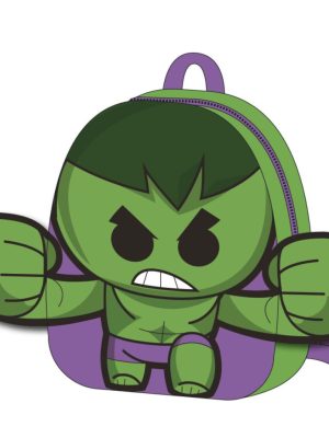 Avengers Hulk rucsac de pluş, geantă 22 cm