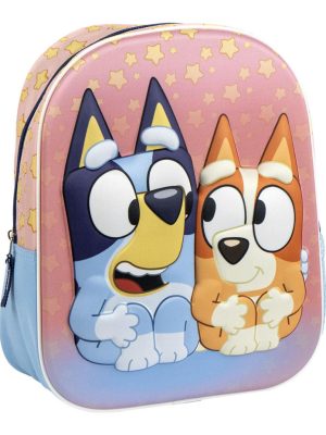 Bluey Stars Rucsac 3D, geantă 31 cm