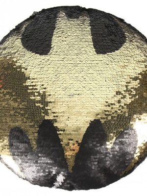 Batman pernă decorativă reversibilă cu paiete 30 cm