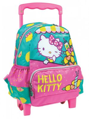 Hello Kitty Lemon ghiozdan pentru grădiniță cu roți, geantă 30 cm