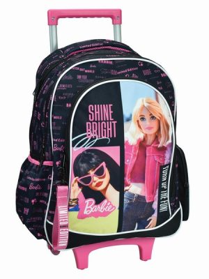 Barbie Shine Bright ghiozdan cu roți, 46 cm
