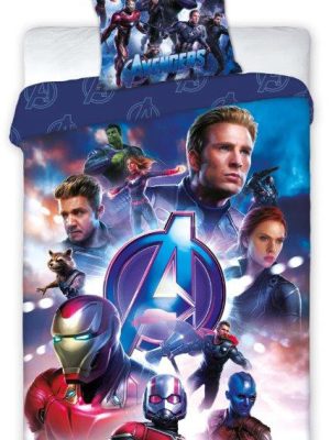 Avengers set de lenjerie de pat 140×200cm, 70×90 cm