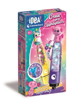Colorat Trendy Animals set de evidențiere Clementoni