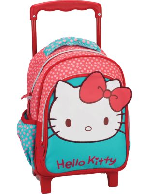 Hello Kitty rucsac cu roți pentru grădiniță, geantă 30 cm