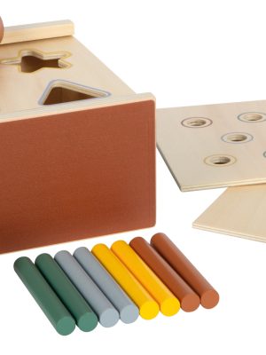 Joc Montessori pentru potrivirea formelor