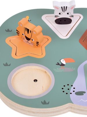 Puzzle 3D cu zgomote de animale „Safari”