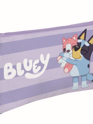Bluey Puppy Penar cu 3 compartimente 22 cm