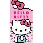 Hello Kitty Lovely Day prosop de baie, prosop de plajă 70x140cm (Uscare Rapidă)